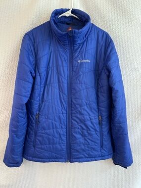 Columbia Omni-Shield Omni-Heat Women’s Royal Blue Puffer Jacket Size: Large
